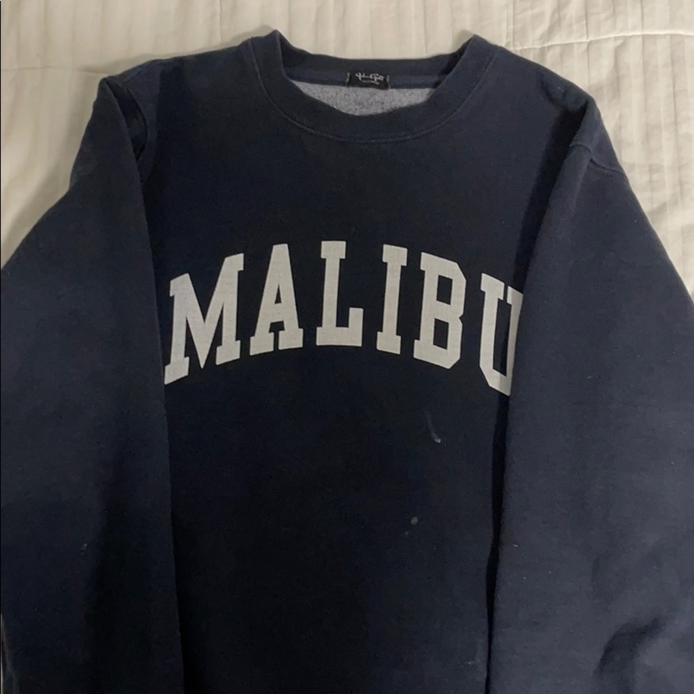 BRANDY MELVILLE MAILBU CREWNECK SWEATSHIRT